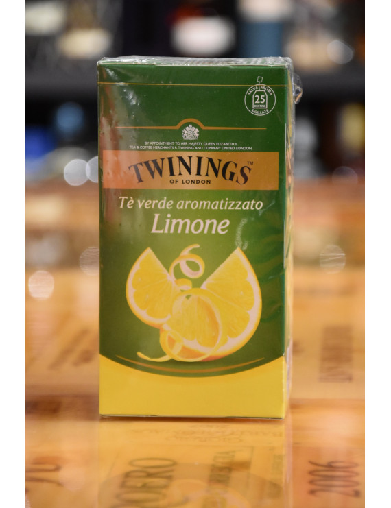 TWININGS GREEN TEA & LEMON 25 BUSTE